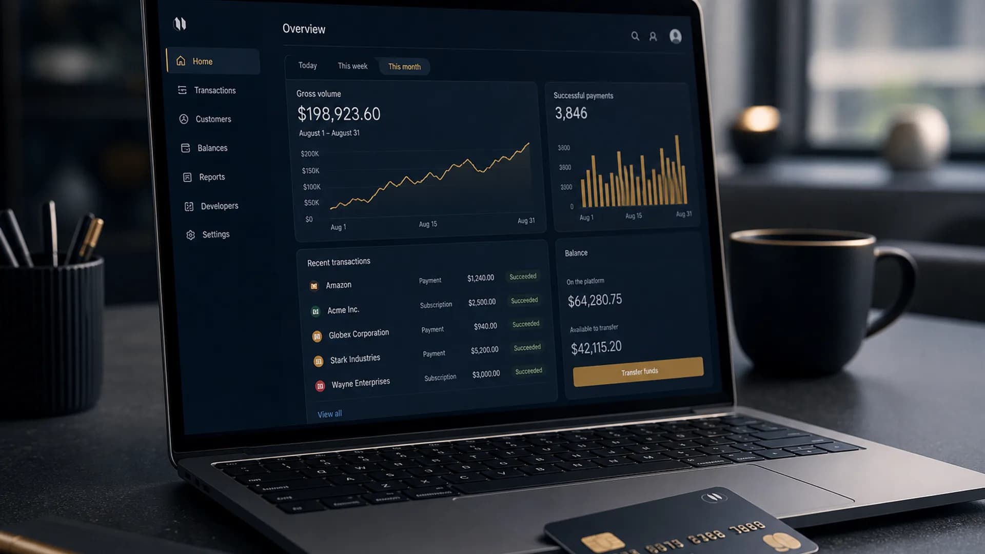 Stripe وبوابات الدفع — شركة UK لاستقبال المدفوعات