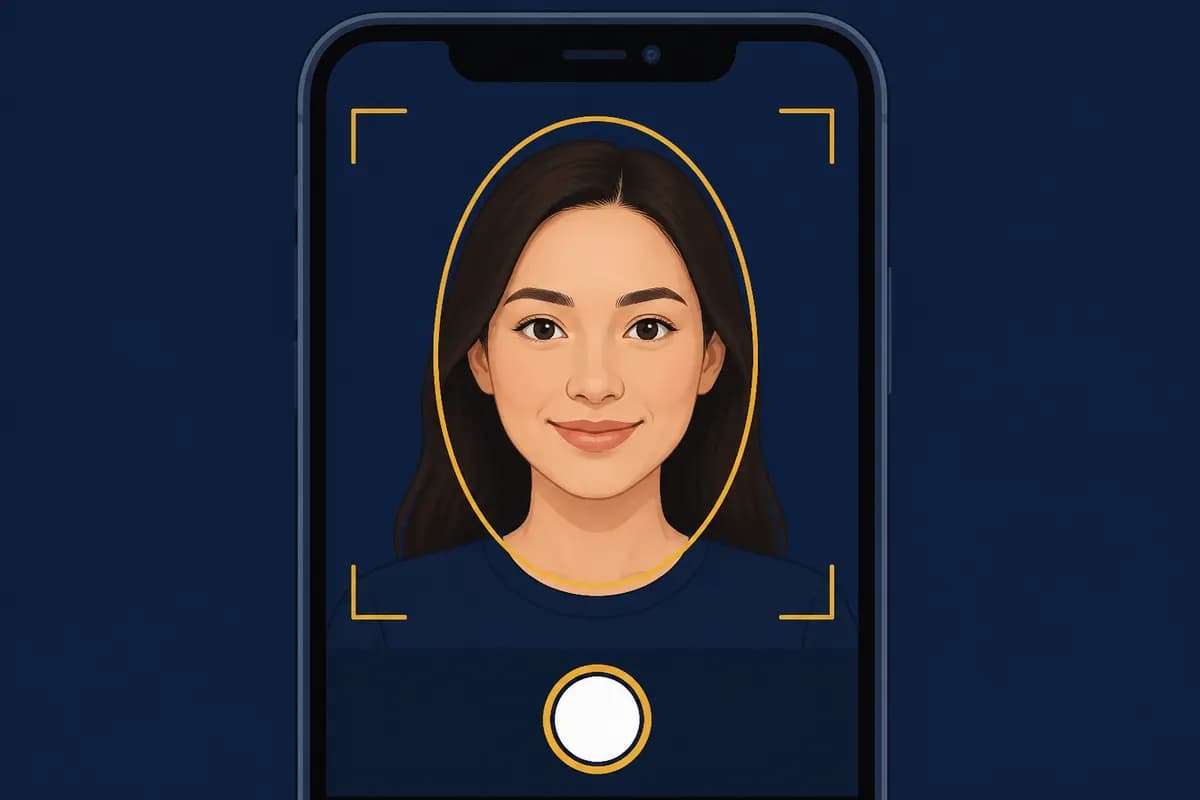 Face scan in the One Login app