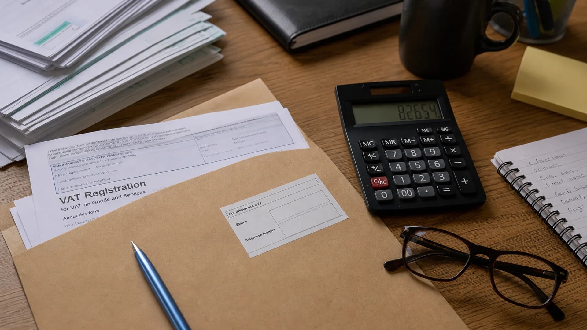 تسجيل ضريبة القيمة المضافة VAT لدى HMRC